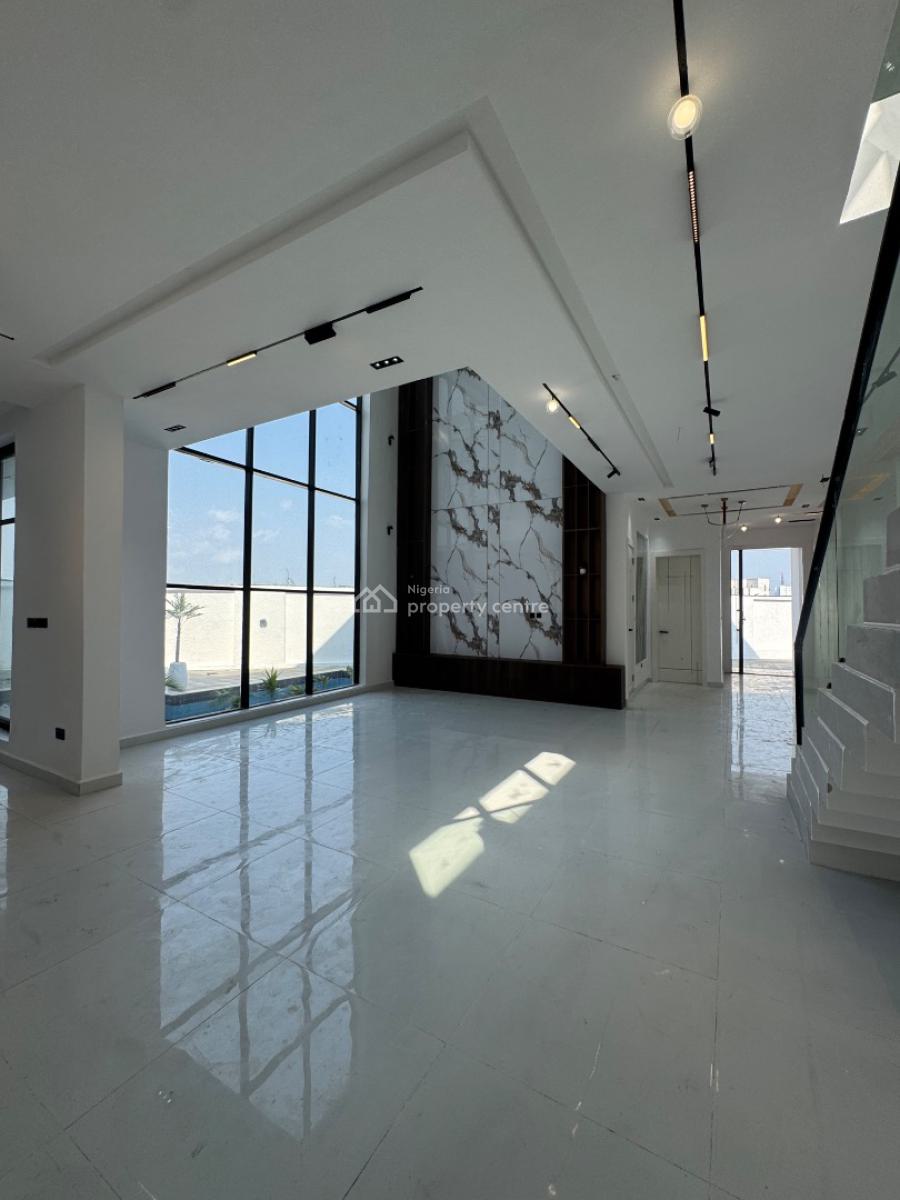 5 Bedroom Masterpiece with L Shaped Pool, Gazebo, Pool, Gym ,2 Kitchen, Fully Automated Smart Home , with Luxury Finish,  Chevron Drive ,, Lekki, Lagos, Detached Duplex for Sale