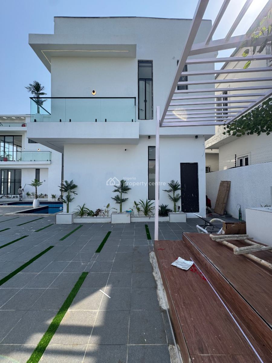 5 Bedroom Masterpiece with L Shaped Pool, Gazebo, Pool, Gym ,2 Kitchen, Fully Automated Smart Home , with Luxury Finish,  Chevron Drive ,, Lekki, Lagos, Detached Duplex for Sale