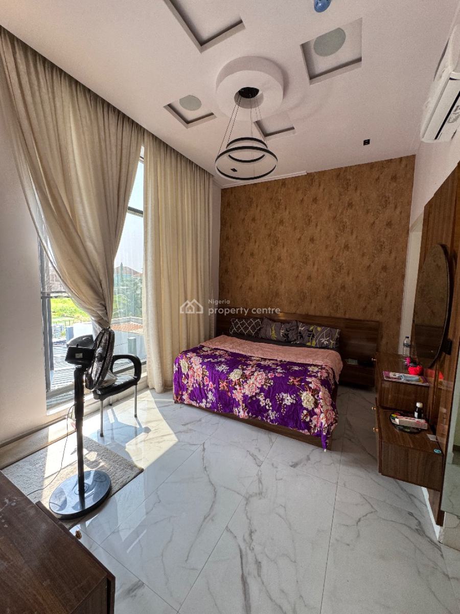 Fully Furnished Luxury 6 Bedroom Detached Duplex + 2bq, Pool, Gym, Inv, Pinnock Beach Estate, Osapa, Lekki, Lagos, Detached Duplex for Rent
