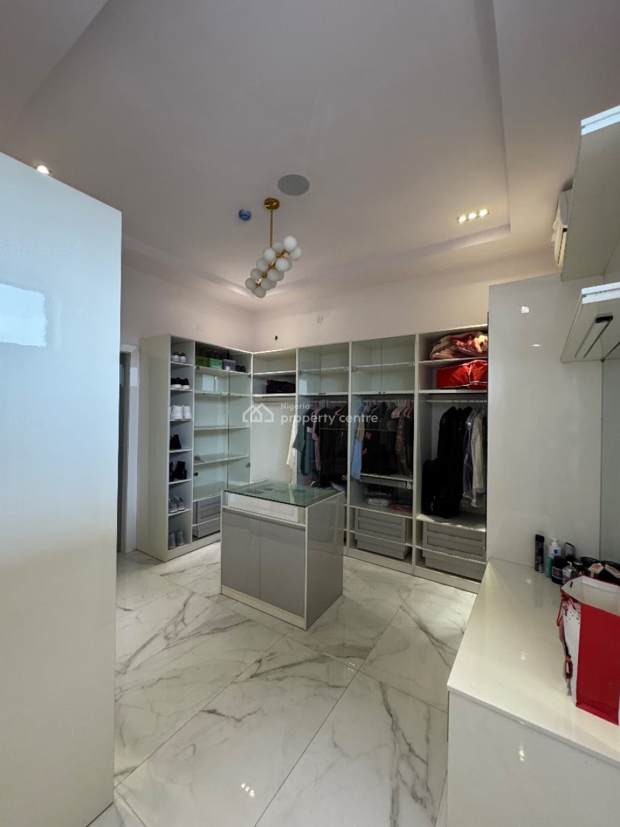 Fully Furnished Luxury 6 Bedroom Detached Duplex + 2bq, Pool, Gym, Inv, Pinnock Beach Estate, Osapa, Lekki, Lagos, Detached Duplex for Rent