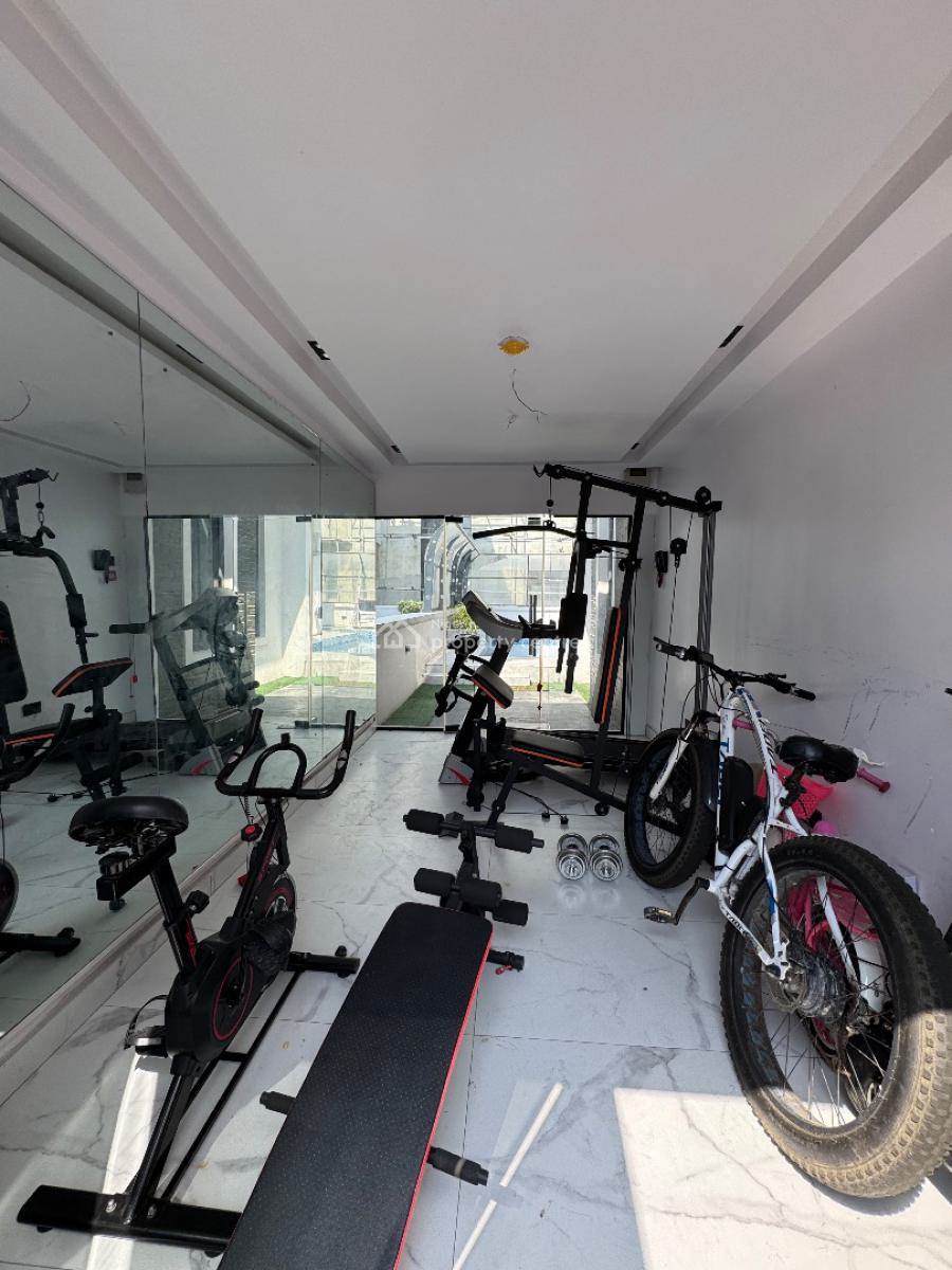 Fully Furnished Luxury 6 Bedroom Detached Duplex + 2bq, Pool, Gym, Inv, Pinnock Beach Estate, Osapa, Lekki, Lagos, Detached Duplex for Rent