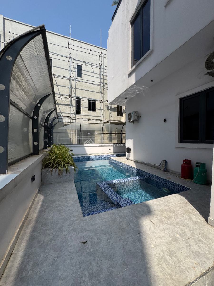 Fully Furnished Luxury 6 Bedroom Detached Duplex + 2bq, Pool, Gym, Inv, Pinnock Beach Estate, Osapa, Lekki, Lagos, Detached Duplex for Rent