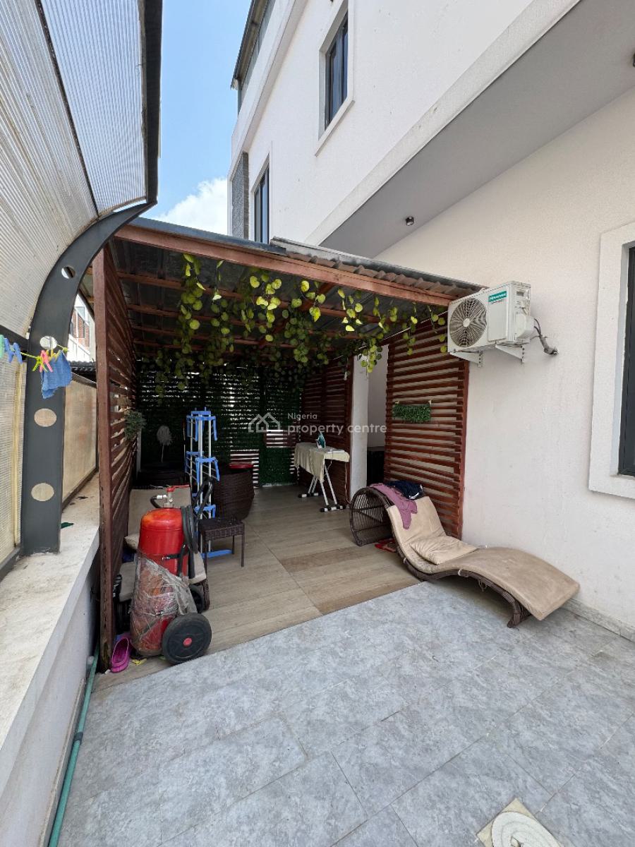 Fully Furnished Luxury 6 Bedroom Detached Duplex + 2bq, Pool, Gym, Inv, Pinnock Beach Estate, Osapa, Lekki, Lagos, Detached Duplex for Rent