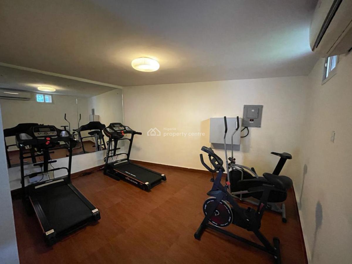 1 Bedroom Serviced & Furnished Flat,pool, Gym,24/7 Power Supply, Maitama. Serene Neighborhood, Maitama District, Abuja, Flat / Apartment for Rent