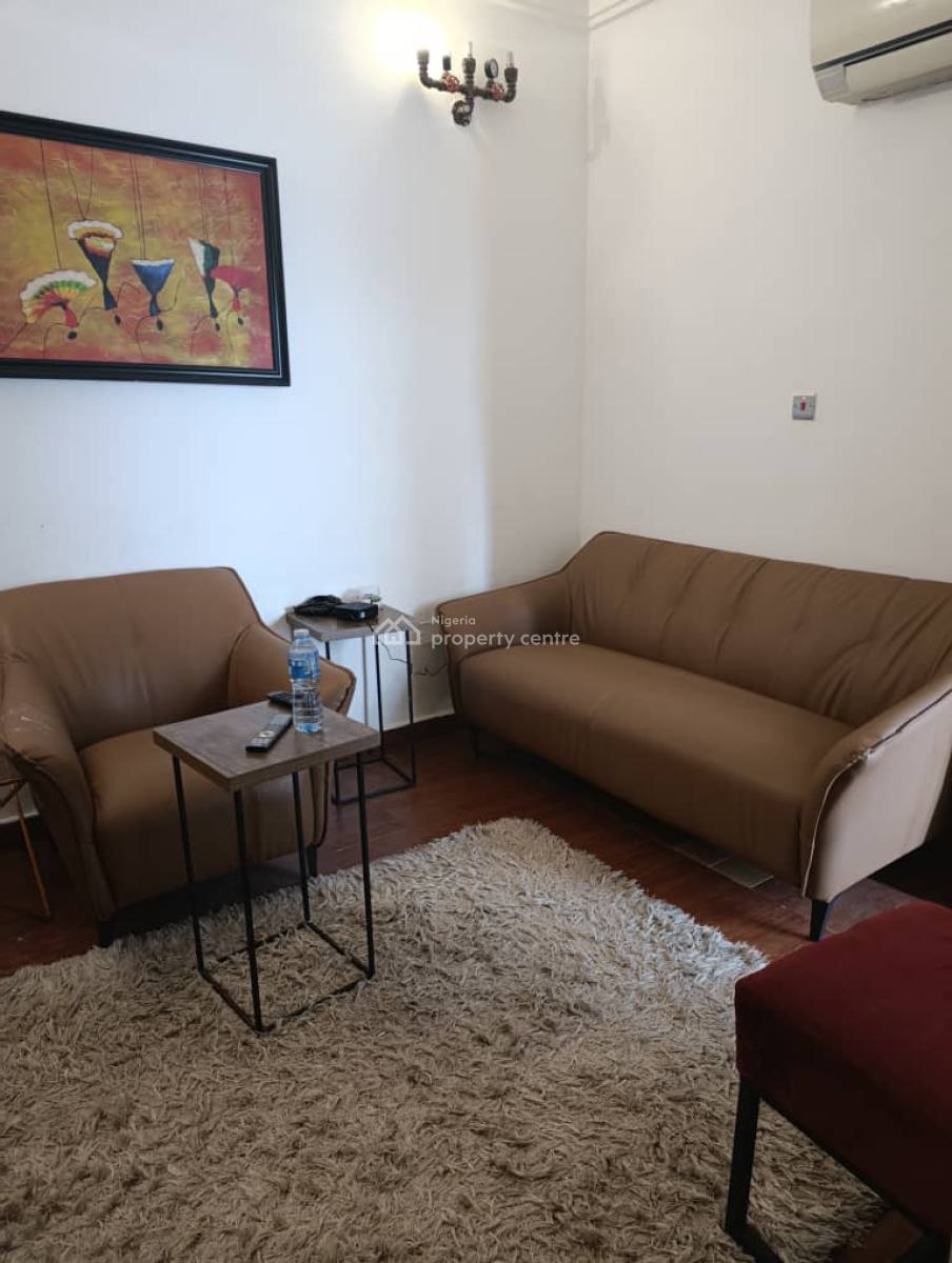 1 Bedroom Serviced & Furnished Flat,pool, Gym,24/7 Power Supply, Maitama. Serene Neighborhood, Maitama District, Abuja, Flat / Apartment for Rent