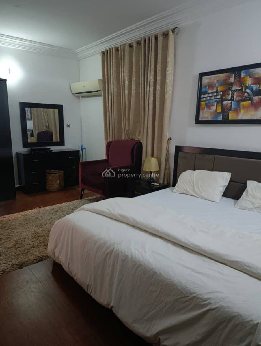 1 Bedroom Serviced & Furnished Flat,pool, Gym,24/7 Power Supply, Maitama. Serene Neighborhood, Maitama District, Abuja, Flat / Apartment for Rent