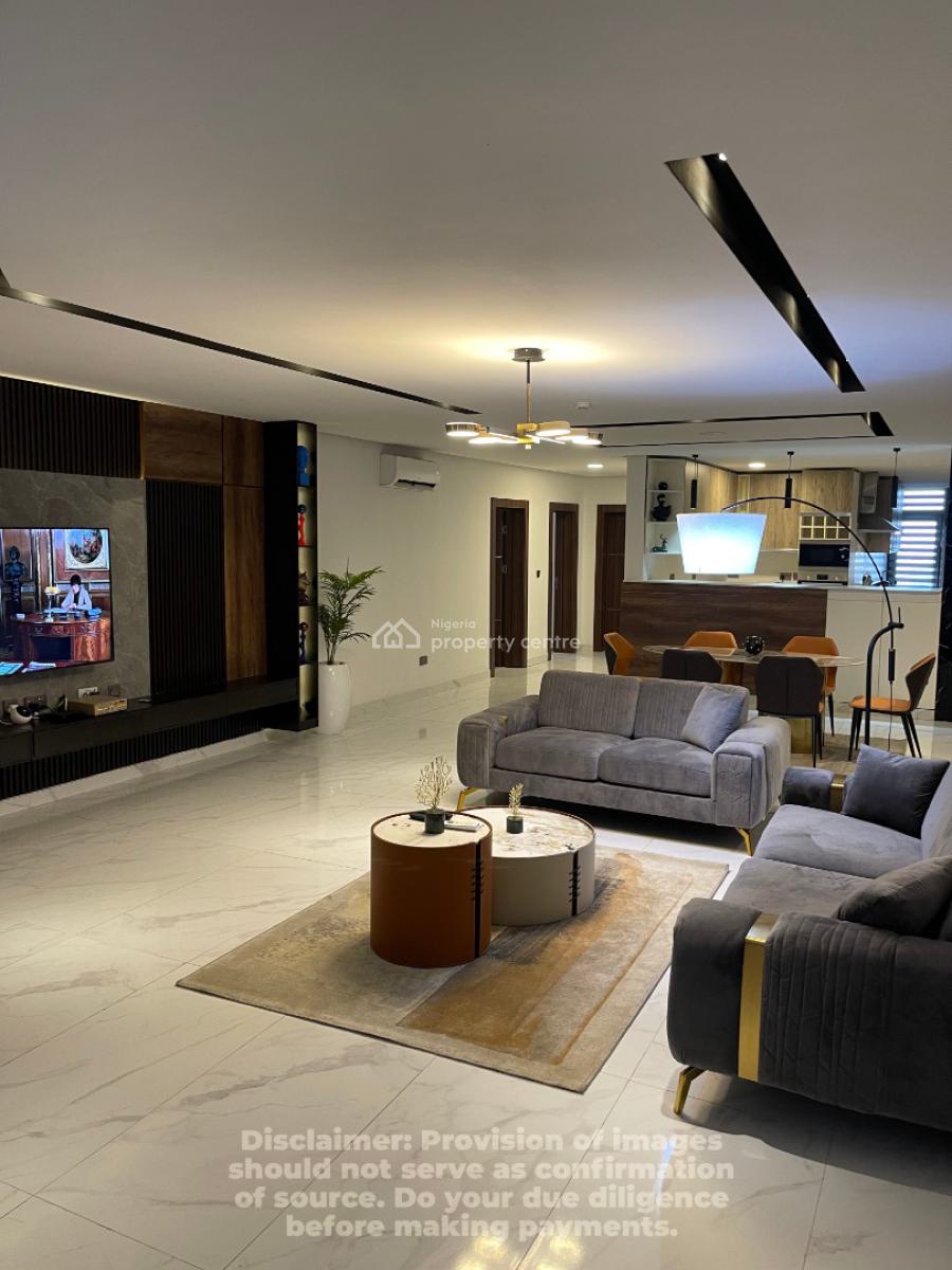 Sophisticated 3-bedroom Apartment with Ps5, Gym, Pool & Snookerboard, Located at Admiralty Way, Lekki Phase 1, Lekki, Lagos, Flat / Apartment Short Let