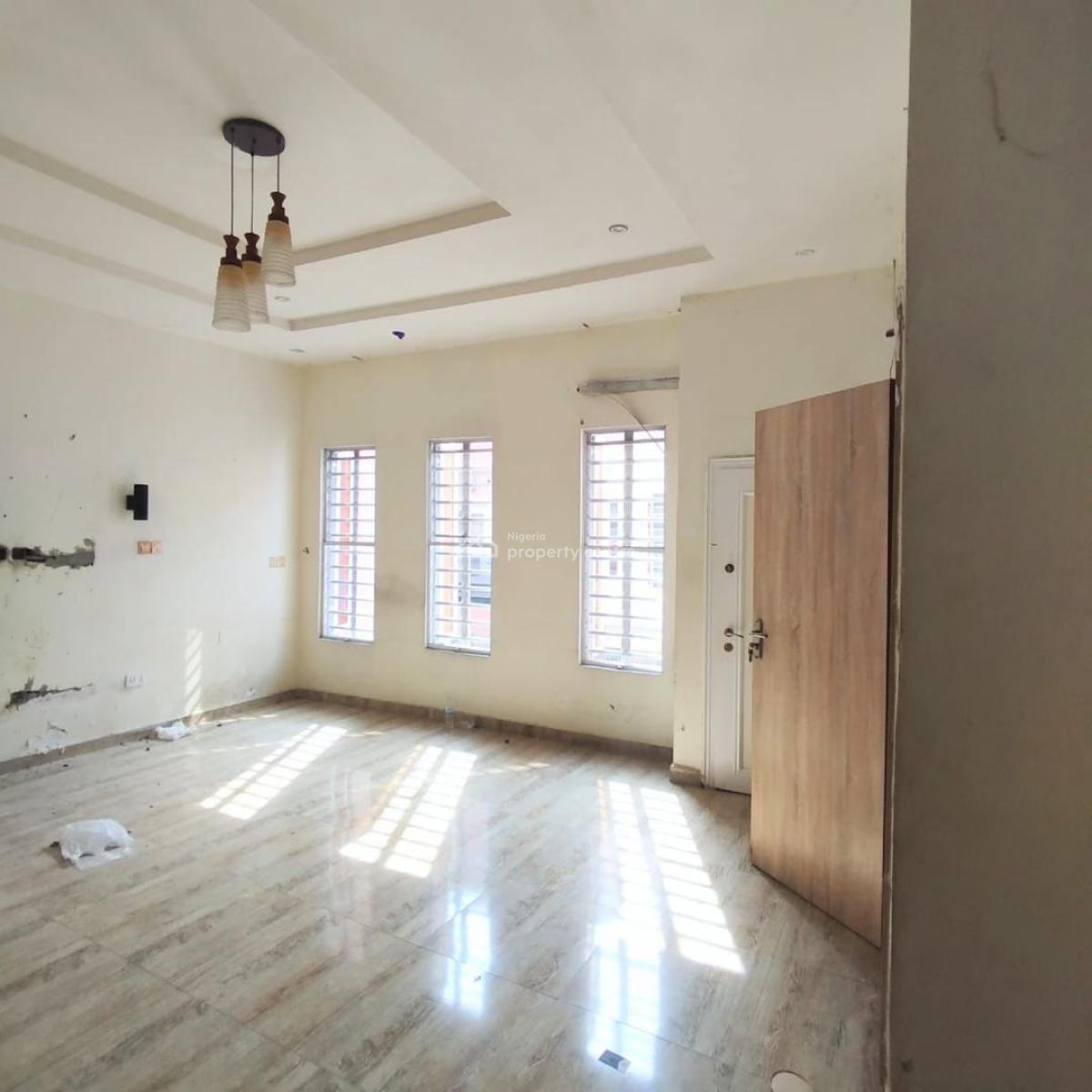 an Exclusive 4 Bedroom Terrace Duplex with Excellent Facilities, Chevron, Lekki, Lagos, Terraced Duplex for Rent