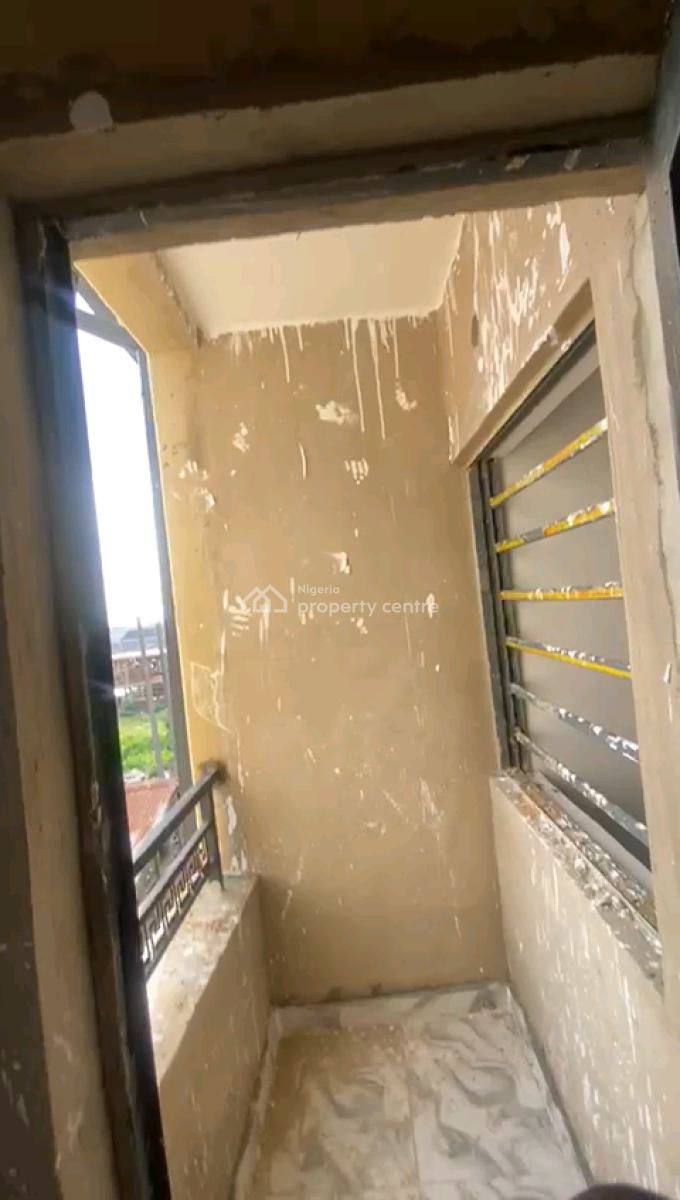 Newly Built Spacious 2bedrm Upflat All Tilled with Kitchen Cabs Pop, Aran Orin Street, Ifako, Gbagada, Lagos, Flat / Apartment for Rent