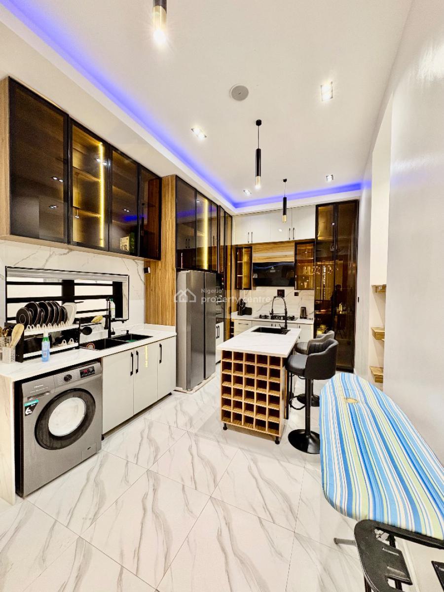 Super Deluxe 4 Bedroom Duplex with Ps5 and Snooker, Dpkay Estate, Orchid Road By Lekki 2nd Toll Gate, Lekki, Lagos, Detached Duplex Short Let