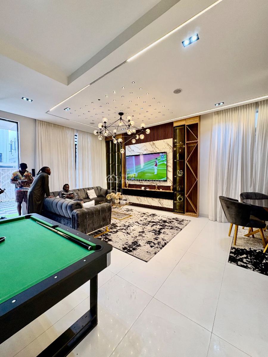 Super Deluxe 4 Bedroom Duplex with Ps5 and Snooker, Dpkay Estate, Orchid Road By Lekki 2nd Toll Gate, Lekki, Lagos, Detached Duplex Short Let