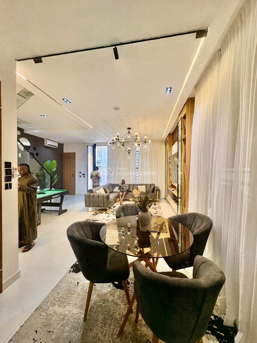 Super Deluxe 4 Bedroom Duplex with Ps5 and Snooker, Dpkay Estate, Orchid Road By Lekki 2nd Toll Gate, Lekki, Lagos, Detached Duplex Short Let