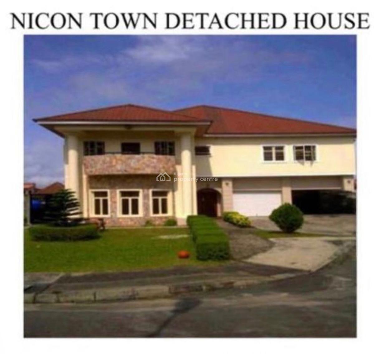5 Bedroom Detached House, Nicon Town, Lekki, Lagos, Detached Duplex for Sale