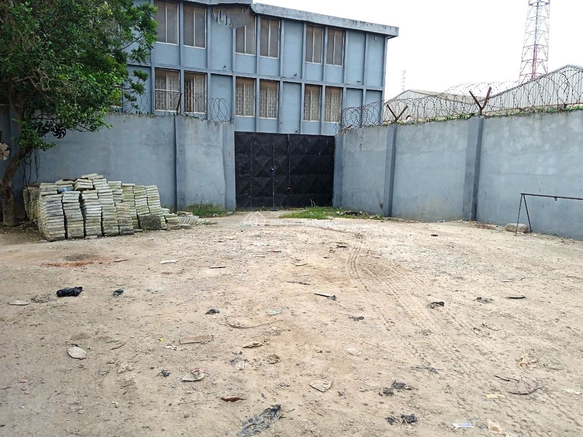 3 Storey Office Building with Self Compound on Wempo Road, Ikeja, Wempo Road, Ogba, Ikeja, Lagos, Office Space for Rent