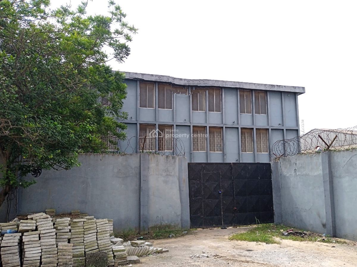 3 Storey Office Building with Self Compound on Wempo Road, Ikeja, Wempo Road, Ogba, Ikeja, Lagos, Office Space for Rent