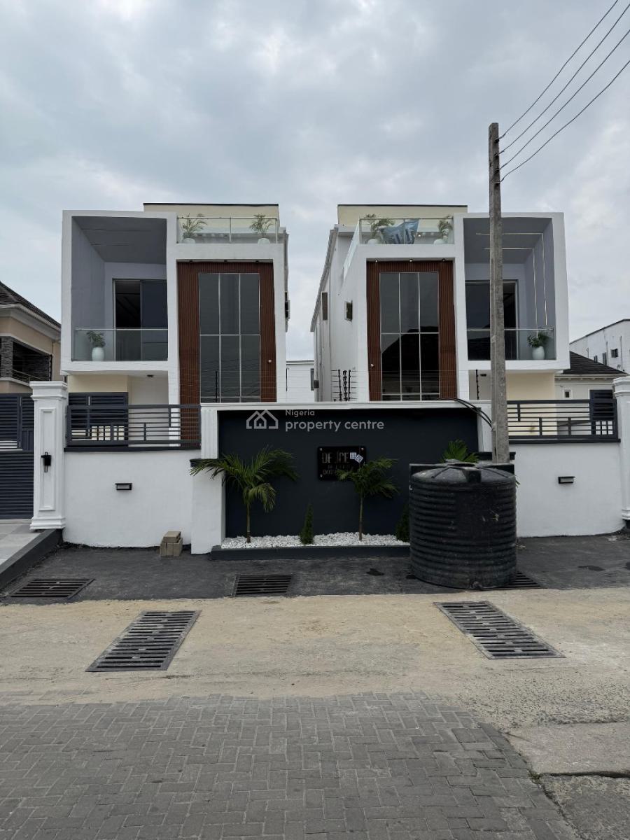 Stunning 5 Bedroom Duplex with a Gym, Pool,cinema, Chevron, Lekki, Lagos, House for Sale