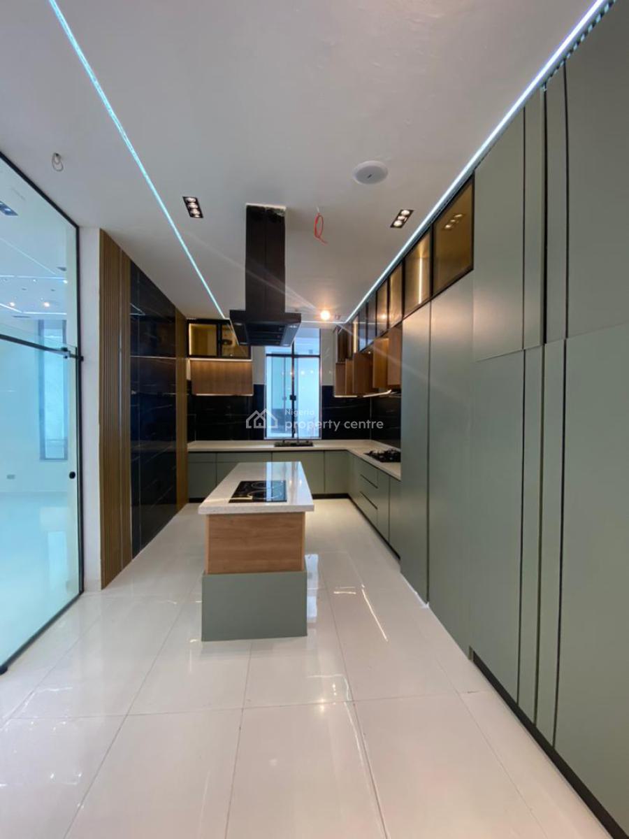 Excellent 5 Bedroom Duplex with a Pool,cinema,bq, Chevron, Lekki, Lagos, House for Sale