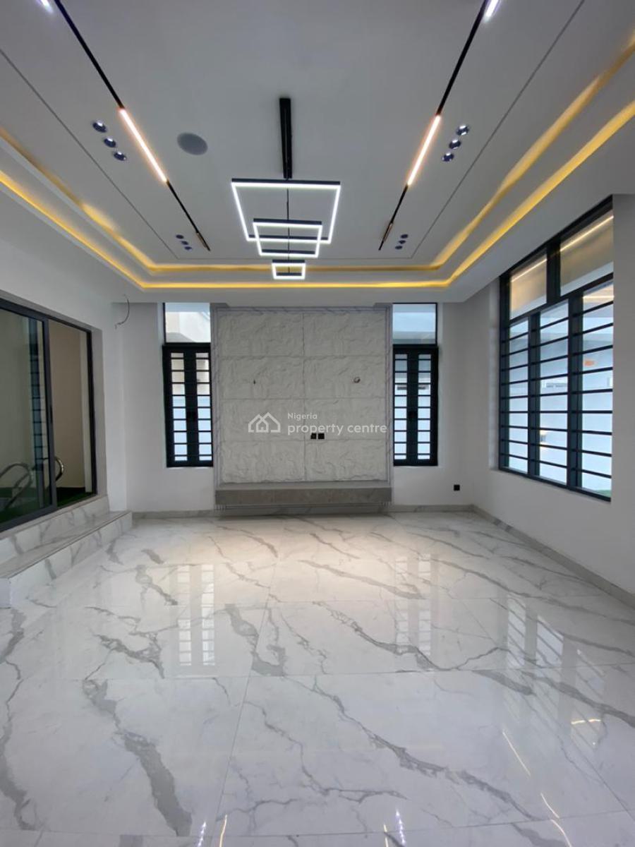 Excellent 5 Bedroom Duplex with a Bq,pool, Chevron, Lekki, Lagos, House for Sale