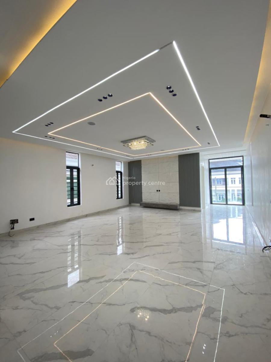 Excellent 5 Bedroom Duplex with a Bq,pool, Chevron, Lekki, Lagos, House for Sale