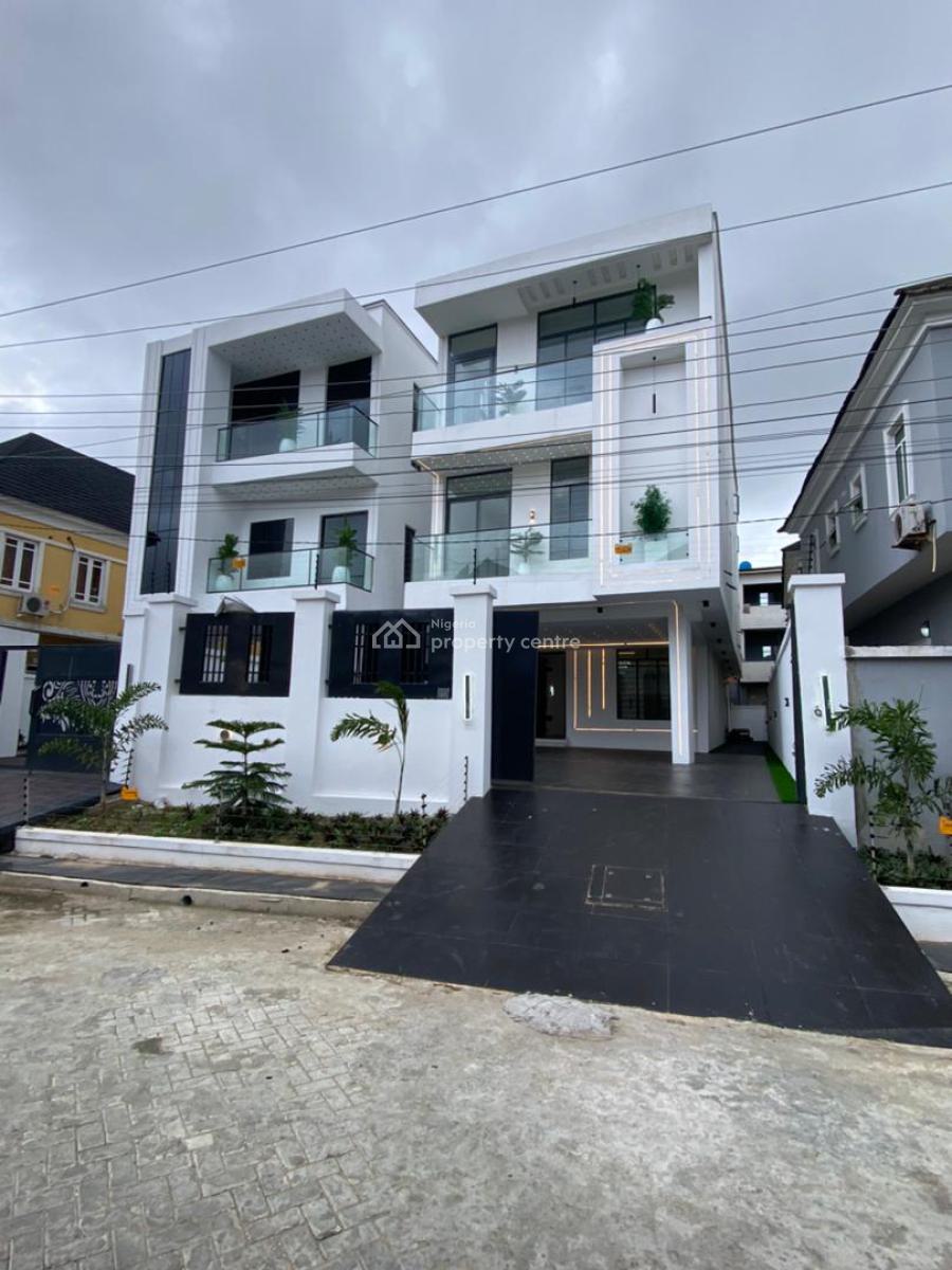 Excellent 5 Bedroom Duplex with a Bq,pool, Chevron, Lekki, Lagos, House for Sale