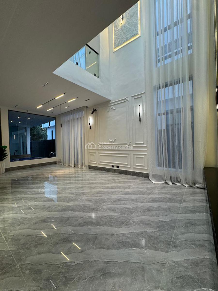 Luxurious 5 Bedroom Detached Duplex with Gym and Pool, Chevron, Lekki, Lagos, Detached Duplex for Sale