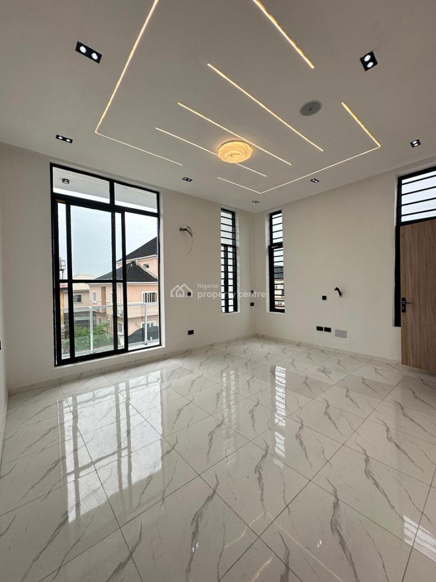 Exquisite 5 Bedroom Detached Duplex with Bq in a Secure Estate, Ajah, Lekki, Lagos, Detached Duplex for Sale