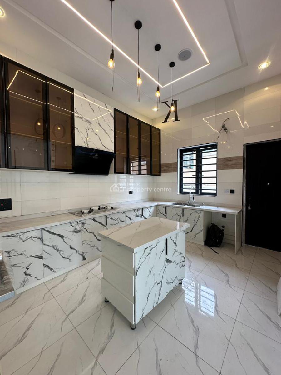 Exquisite 5 Bedroom Detached Duplex with Bq in a Secure Estate, Ajah, Lekki, Lagos, Detached Duplex for Sale