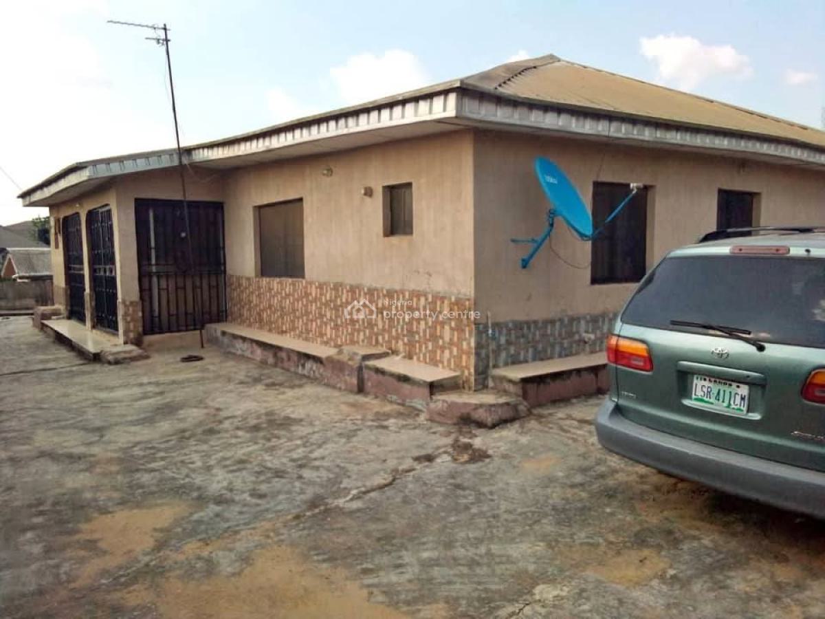 4 Bedroom Bungalow on Full Plot of Land for Buy, Balogun, Iju-ishaga, Agege, Lagos, Detached Bungalow for Sale
