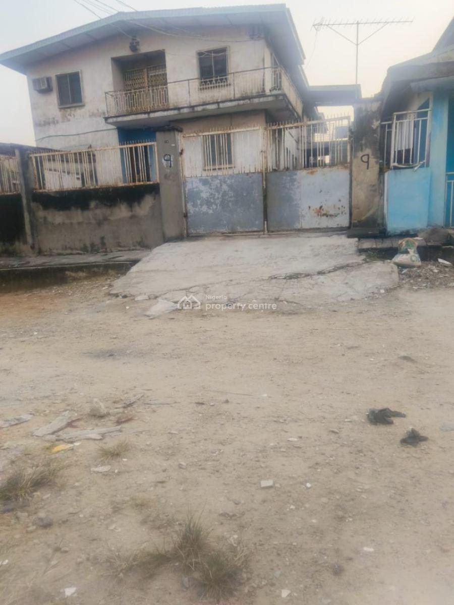Block of 4 Units of 3 Bedtoom Flat at Alapere  on a Full Plot Title Re, Alapere, Ketu, Lagos, Block of Flats for Sale