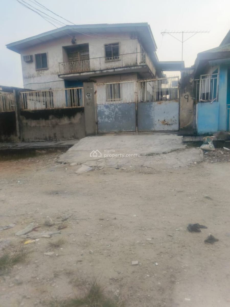 Block of 4 Units of 3 Bedtoom Flat at Alapere  on a Full Plot Title Re, Alapere, Ketu, Lagos, Block of Flats for Sale