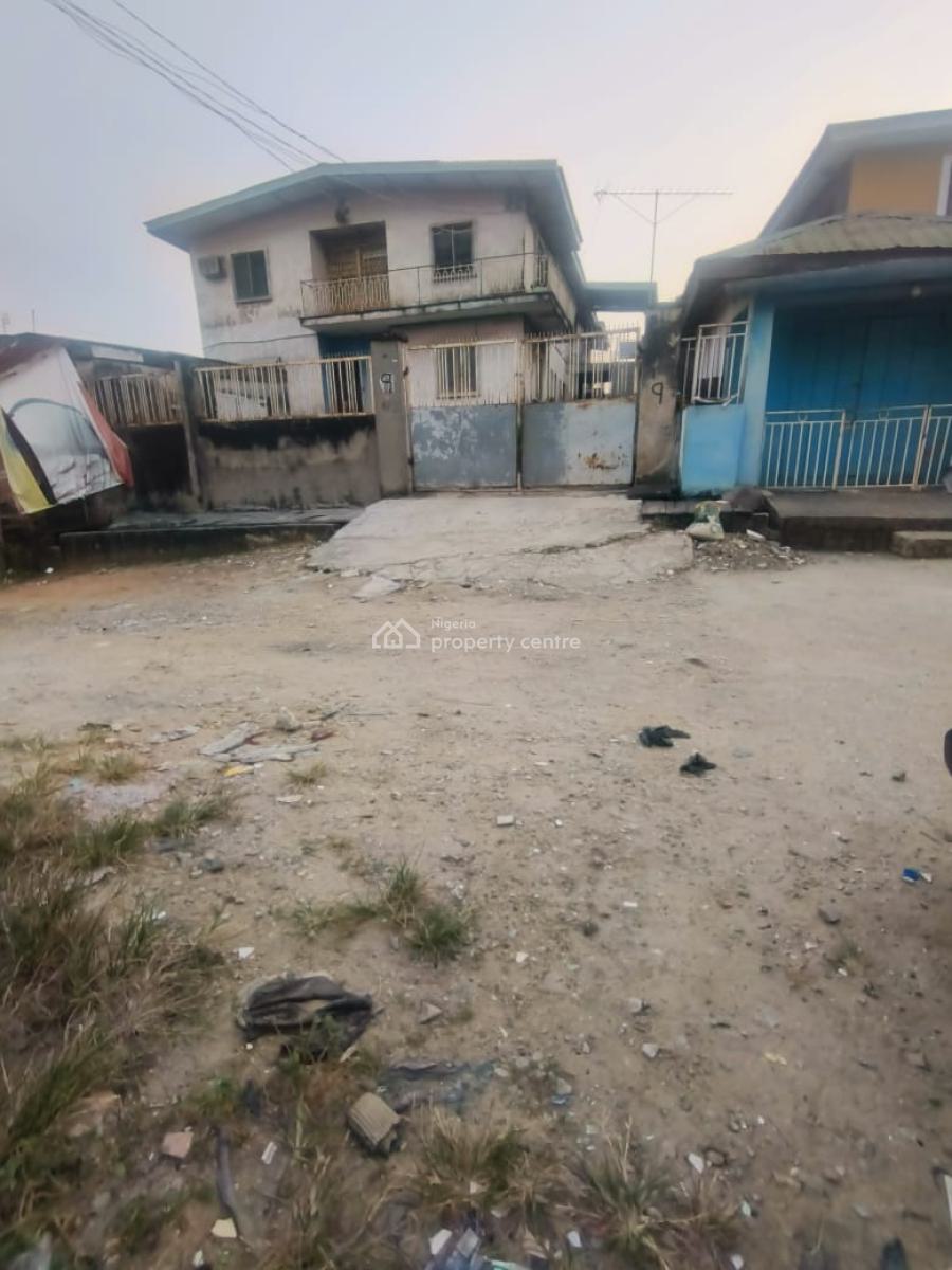 Block of 4 Units of 3 Bedtoom Flat at Alapere  on a Full Plot Title Re, Alapere, Ketu, Lagos, Block of Flats for Sale