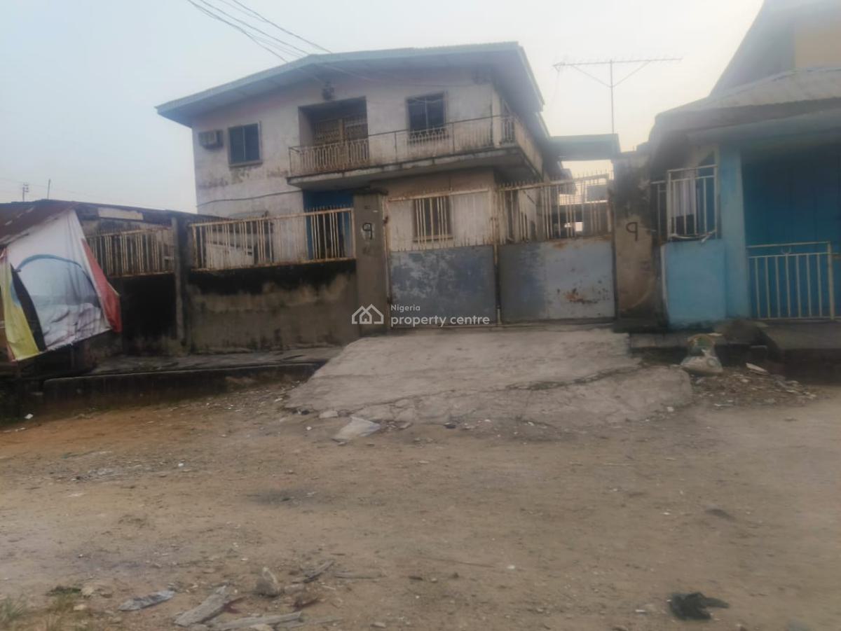 Block of 4 Units of 3 Bedtoom Flat at Alapere  on a Full Plot Title Re, Alapere, Ketu, Lagos, Block of Flats for Sale