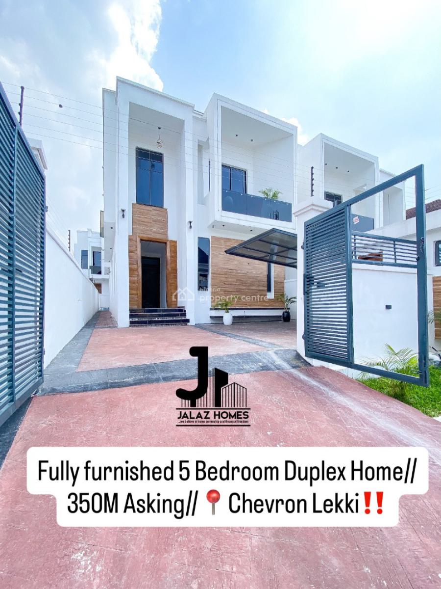 Brand New Fully Furnished 5 Bedroom Detached Home, Lekki, Lagos, House for Sale