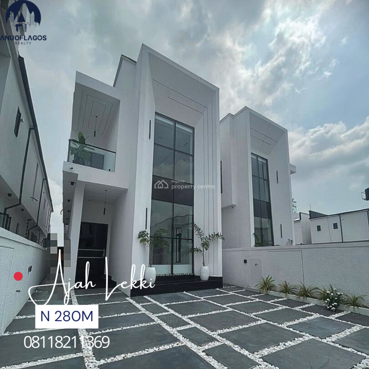 a Well Built 5 Bedroom Fully Detached Duplex with Bq & Pool., Ajah, Lagos, Detached Duplex for Sale