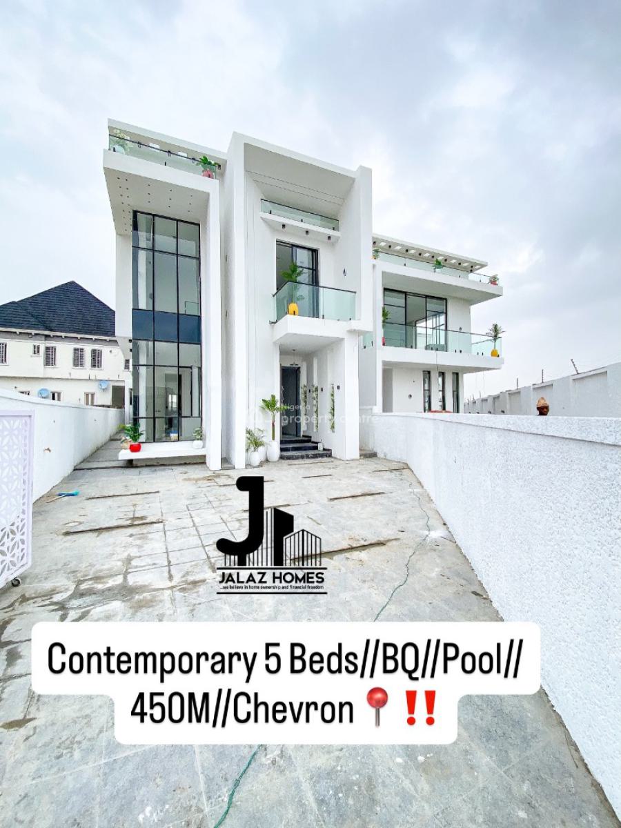 Contemporary 5 Bedroom Detached Duplex, Lekki, Lagos, House for Sale