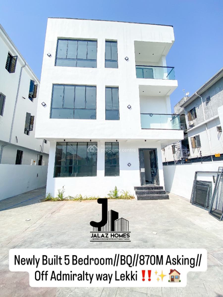 Brand New 5 Bedroom Detached Home, Lekki, Lagos, House for Sale