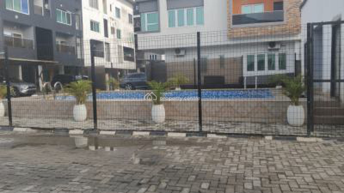 Brand New 3 Bedrooms Flat Serviced Apartment, Cyberville Estate Besides Victoria Bay 3 Estate, Ikate, Lekki, Lagos, Flat / Apartment for Sale
