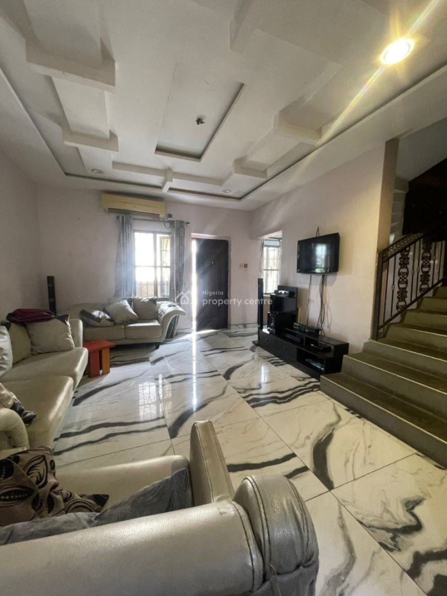 American Standard 3 Bedroom Duplex with Penthouse, J Martinez Estate Shell Cooperative Eneka Eliozu Link Road, Eneka, Port Harcourt, Rivers, Terraced Duplex for Rent