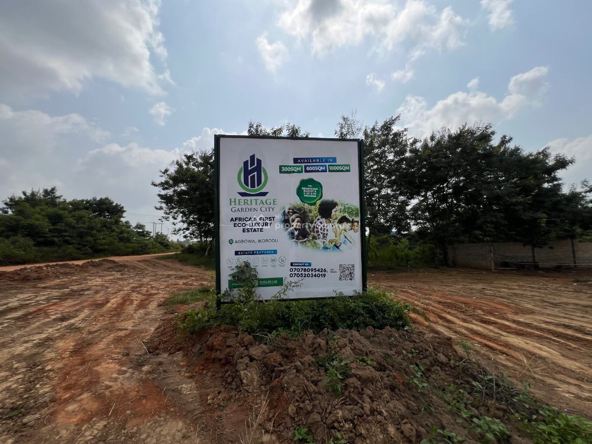 Own a Property in a Secured Estate with Serenity , and High Roi, Be a Part with a Deposit & Spread Balance Up to 12 Months , Agbowa, Ikorodu, Lagos, Mixed-use Land for Sale