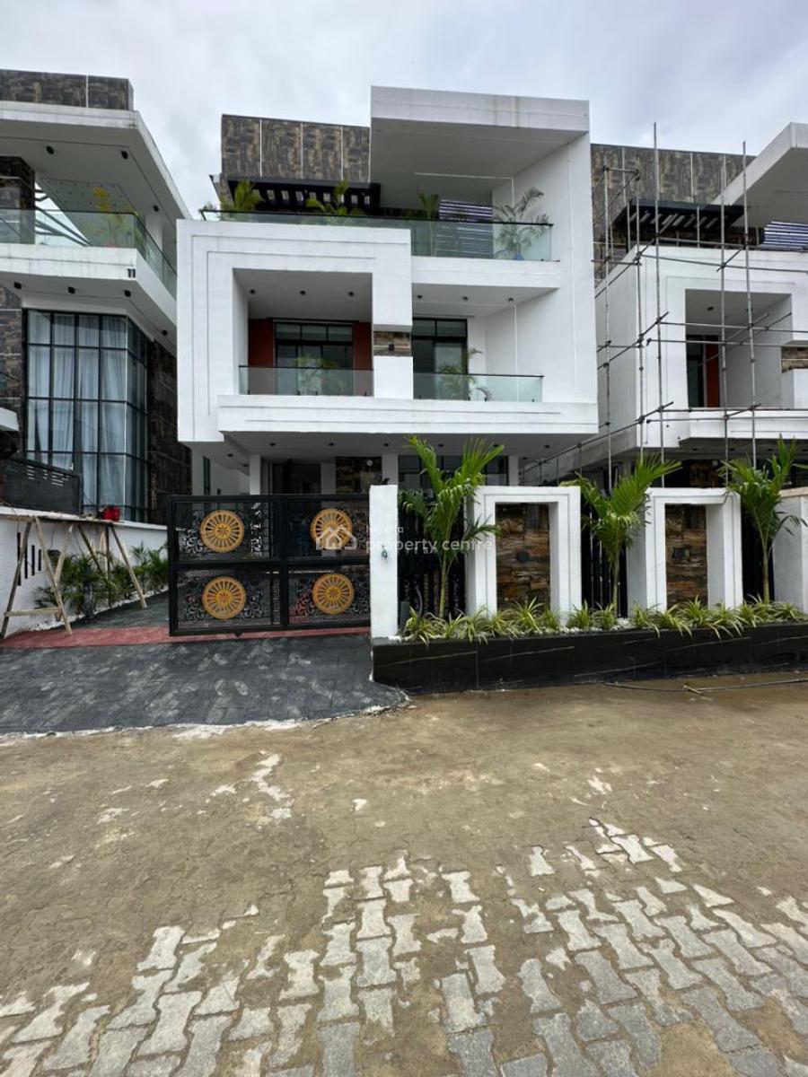 Luxury 5 Bedroom Fully Detached Duplex with Pool, Cinema, Gym and Bq, Chevron, Lekki, Lagos, Detached Duplex for Sale
