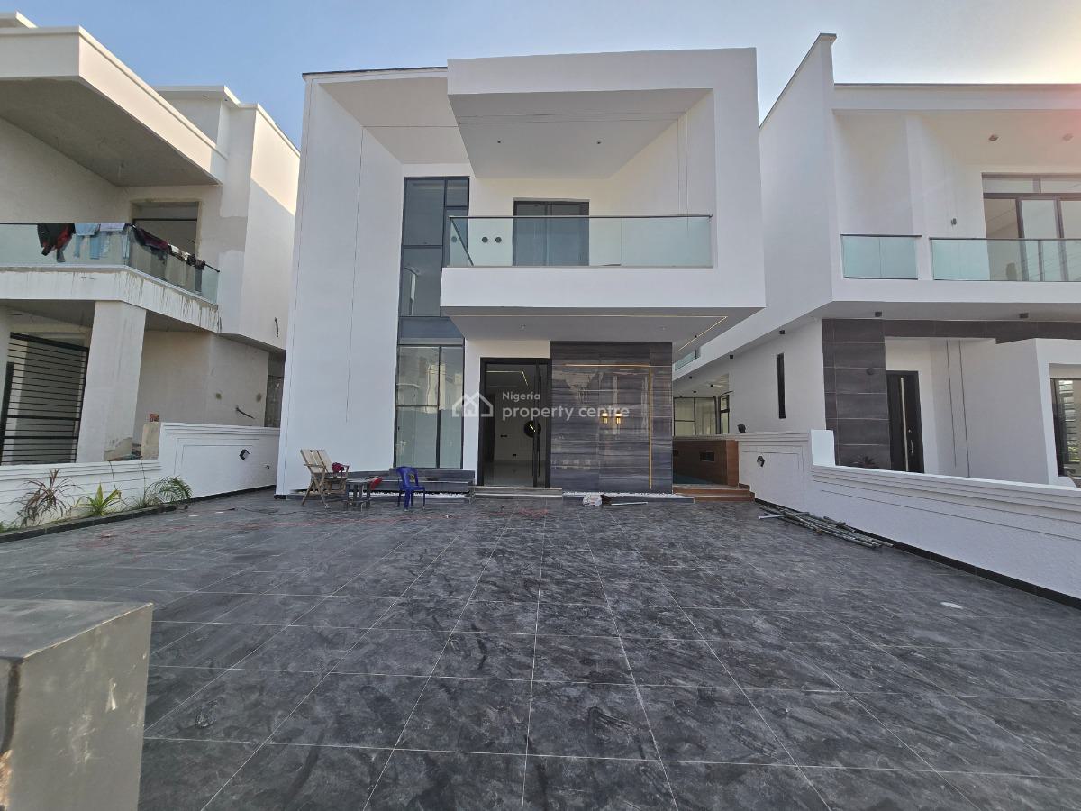 Newly Built 5 Bedroom House with a Swimming Pool, Megamound Estate, Ikota, Lekki, Lagos, Detached Duplex for Sale