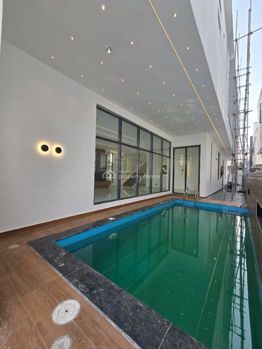 Newly Built 5 Bedroom House with a Swimming Pool, Megamound Estate, Ikota, Lekki, Lagos, Detached Duplex for Sale