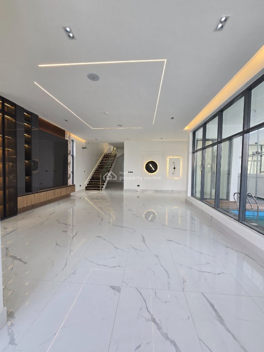 Newly Built 5 Bedroom House with a Swimming Pool, Megamound Estate, Ikota, Lekki, Lagos, Detached Duplex for Sale