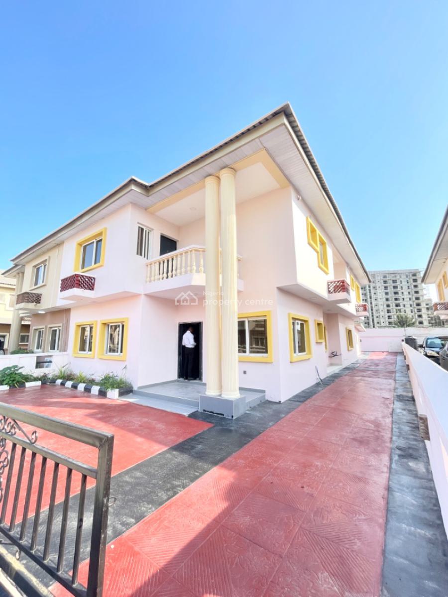 4 Bedroom Semi Detached, Oniru, Victoria Island (vi), Lagos, Semi-detached Duplex for Rent