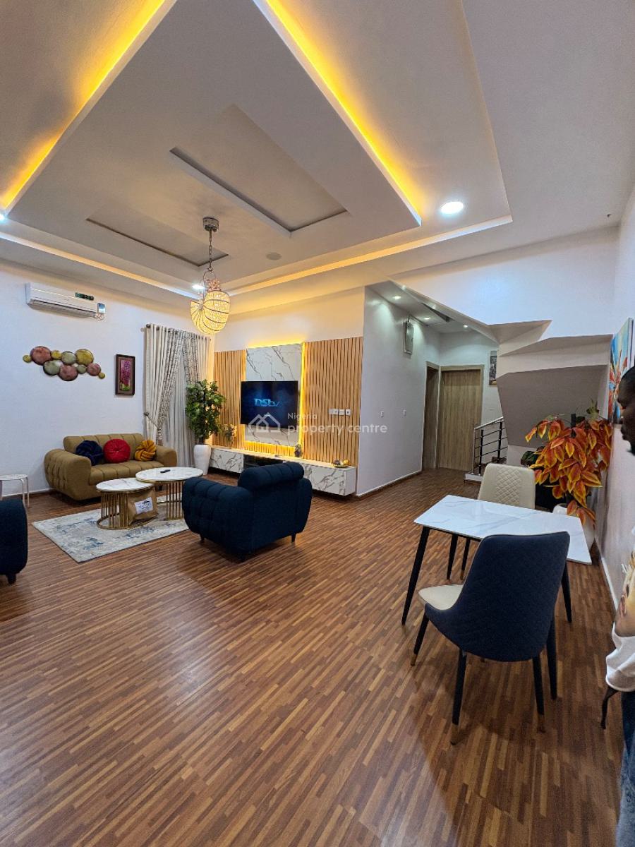 Very Spacious Luxury 3 Bedroom Apartment in an Elite Secured Estate, Opposite Mega 1, Orchid Road By Lekki 2nd Toll Gate, Lekki, Lagos, Terraced Duplex Short Let
