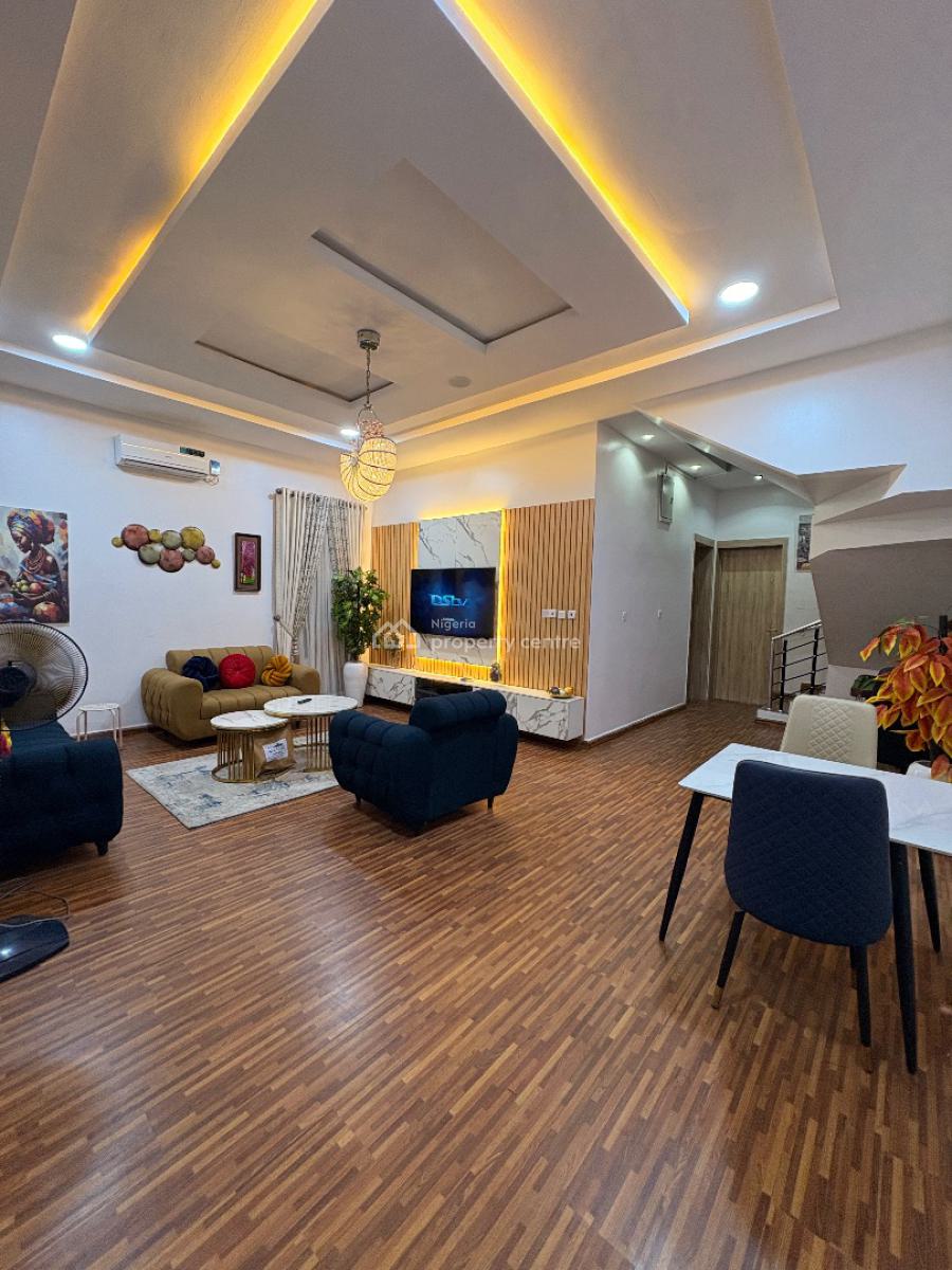 Very Spacious Luxury 3 Bedroom Apartment in an Elite Secured Estate, Opposite Mega 1, Orchid Road By Lekki 2nd Toll Gate, Lekki, Lagos, Terraced Duplex Short Let