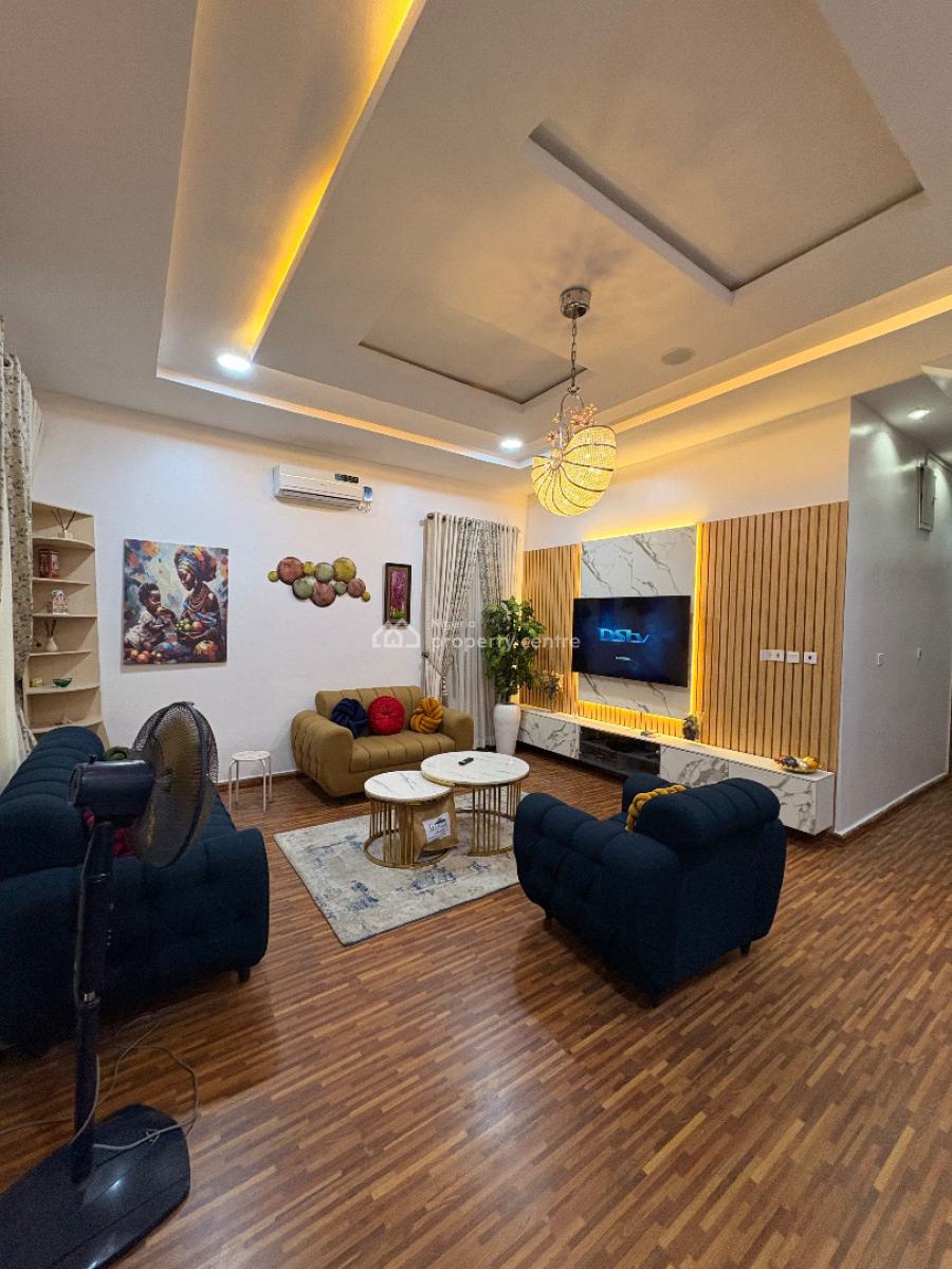 Very Spacious Luxury 3 Bedroom Apartment in an Elite Secured Estate, Opposite Mega 1, Orchid Road By Lekki 2nd Toll Gate, Lekki, Lagos, Terraced Duplex Short Let
