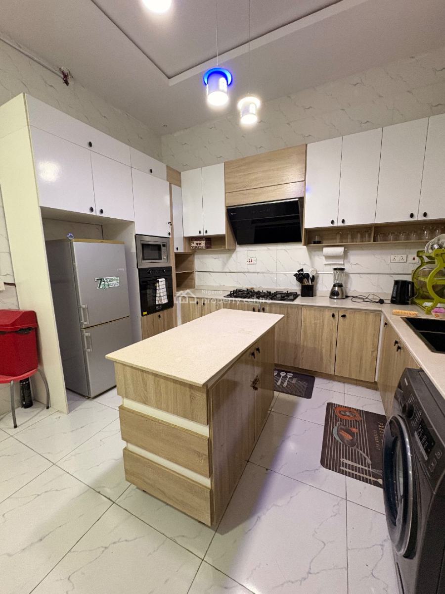 Very Spacious Luxury 3 Bedroom Apartment in an Elite Secured Estate, Opposite Mega 1, Orchid Road By Lekki 2nd Toll Gate, Lekki, Lagos, Terraced Duplex Short Let