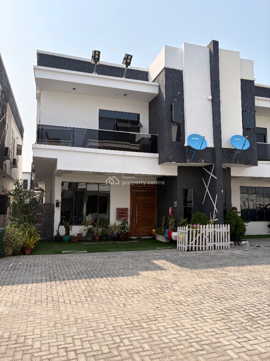 Very Spacious Luxury 3 Bedroom Apartment in an Elite Secured Estate, Opposite Mega 1, Orchid Road By Lekki 2nd Toll Gate, Lekki, Lagos, Terraced Duplex Short Let