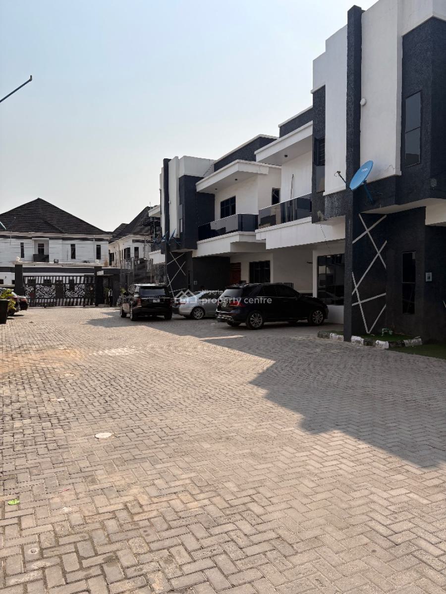 Very Spacious Luxury 3 Bedroom Apartment in an Elite Secured Estate, Opposite Mega 1, Orchid Road By Lekki 2nd Toll Gate, Lekki, Lagos, Terraced Duplex Short Let